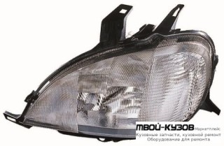 ФАРА ЛЕВАЯ СТОРОНА С КОРРЕКТОР (DEPO) для Mercedes W163 (ML) (09.1998-)