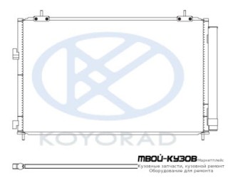 RAV4 КОНДЕНСАТОР КОНДИЦИОНЕРА (KOYO) для Toyota RAV4 (2013-)