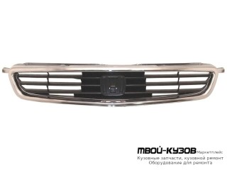 РЕШЕТКА РАДИАТОРА ХРОМ-ЧЁРНЫЙ (ТАЙВАНЬ) для Honda CIVIC (1999-2000)