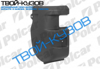 DAILY 99-/06- УГОЛ ЗАДНЕГО БАМПЕРА ЛЕВЫЙ ЧЕРНЫЙ