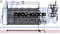 94432 - РАДИАТОР КОНДИЦИОНЕРА (NISSENS) Ford Focus 1 (1998-)