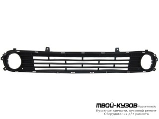 РЕШЕТКА БАМПЕРА ПЕРЕДНИЙ С ОТВЕРСТИЯМИ ПОД ПРОТИВОТУМАННЫЕ ФАРЫ (КИТАЙ) для KIA OPTIMA (2016-)