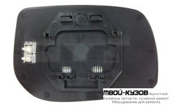 СТЕКЛО ЗЕРКАЛА ЛЕВАЯ СТОРОНА С ПОДОГРЕВОМ (CONVEX) (ТАЙВАНЬ) для Toyota YARIS (08.2005-)