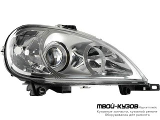 ФАРА ПРАВАЯ СТОРОНА ПОД КОРРЕКТОР (КСЕНОН) (ориг.) для Mercedes W163 (ML) (09.1998-)