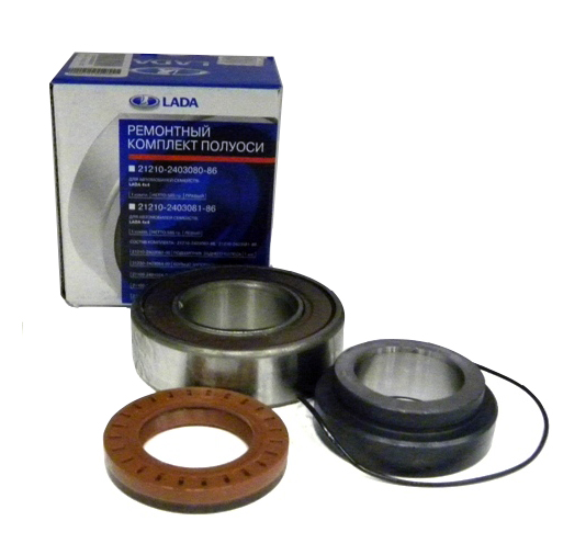 Подшипник полуоси ВАЗ-2121,23 рем.к-т после 2003 г. (АвтоВАЗ) левой в уп.
