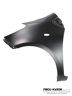 КРЫЛО ПЕРЕДНИЙ ЛЕВАЯ СТОРОНА С ОТВ ПОД ПОВТОРИТЕЛЬ (ТАЙВАНЬ) для Toyota YARIS (08.2005-)