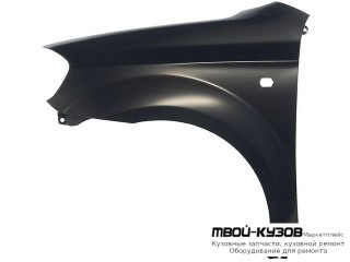 КРЫЛО ПЕРЕДНИЙ ЛЕВАЯ СТОРОНА (СЕДАН) (ТАЙВАНЬ) для Chevrolet AVEO T250 (2006-)