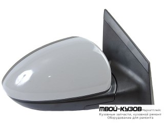 ЗЕРКАЛО ПРАВАЯ СТОРОНА ЭЛЕКТР С ПОДОГРЕВОМ (CONVEX) ГРУНТ (ТАЙВАНЬ) для Chevrolet CRUZE (2009-)