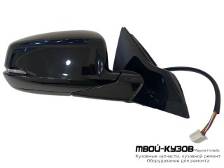 ЗЕРКАЛО ПРАВАЯ СТОРОНА ЭЛЕКТР С ПОДОГРЕВОМ , УКАЗАТЕЛЬ ПОВОРОТА , АВТОСКЛАДЫВ (CONVEX) (ТАЙВАНЬ) для Honda ACCORD (2012-)