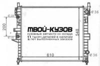 62787K - РАДИАТОР ОХЛАЖДЕНИЯ (КИТАЙ) Mercedes W163 (1997-)