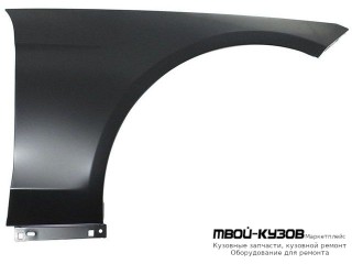 КРЫЛО ПЕРЕДНИЙ ПРАВАЯ СТОРОНА БЕЗ ОТВ ПОД ПОВТОРИТЕЛЬ СТАЛЬН (ТАЙВАНЬ) для Mercedes W212 (2009-)