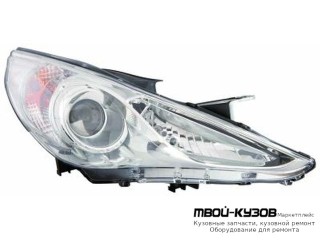 ФАРА ПРАВАЯ СТОРОНА ПОД КОРРЕКТОР (КСЕНОН) (DEPO) для Hyundai SONATA (2010-)