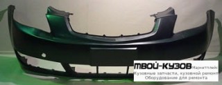 БАМПЕР ПЕРЕДНИЙ БЕЗ ОТВ ПОД МОЛДИНГ (КИТАЙ) для KIA RIO III (2005-)