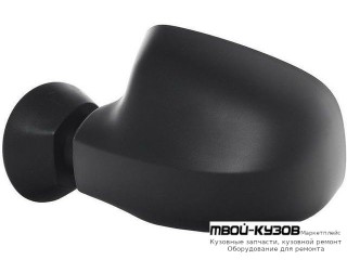 корпус монолитный!)} ЗЕРКАЛО ЛЕВАЯ СТОРОНА БОЛЬШ ЭЛЕКТР С ПОДОГРЕВОМ (CONVEX) ЧЁРНЫЙ (ТАЙВАНЬ) для Renault LOGAN (2005-2014), Renault SANDERO (2008-)