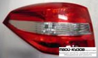 ФОНАРЬ ЗАДНИЙ ВНЕШНИЙ ЛЕВАЯ СТОРОНА (УНИВЕРСАЛ) (DEPO) КРАСНЫЙ-БЕЛ для Renault LAGUNA (2007-)
