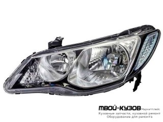 ФАРА ЛЕВАЯ СТОРОНА (СЕДАН) (ориг.) для Honda CIVIC (2006-2011) СЕДАН