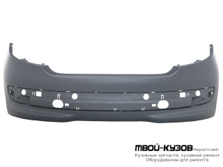 БАМПЕР ЗАДНИЙ ГРУНТ (ТАЙВАНЬ) для Peugeot 207 (2005-)