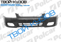 ACCENT(SEDAN) 00- БАМП.ПЕР.С ОТВ.ПОД ГАЛ.(НЕ ТАГАЗ)