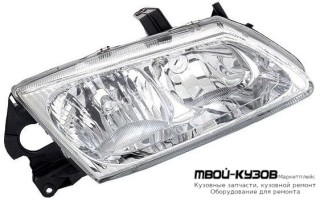 ФАРА ПРАВАЯ СТОРОНА ПОД КОРРЕКТОР (DEPO) для Nissan ALMERA N16 (06.2000-)
