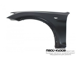 КРЫЛО ПЕРЕДНИЙ ЛЕВАЯ СТОРОНА СТАЛЬН (ТАЙВАНЬ) для BMW F25 X3 (2011-)