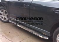 TYHIG09-4A0-N - ПОРОГИ-ПОДНОЖКИ (КОМПЛЕКТ) (ТАЙВАНЬ) Toyota Highlander (2009-)