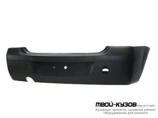 БАМПЕР ЗАДНИЙ (РОССИЯ) для Renault LOGAN (2005-2014)