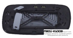СТЕКЛО ЗЕРКАЛА ЛЕВАЯ СТОРОНА С ПОДОГРЕВОМ (ASPHERICAL) (ТАЙВАНЬ) для Volvo S40 (2004-)