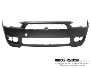БАМПЕР ПЕРЕДНИЙ ЧЁРНЫЙ (ТАЙВАНЬ) для Mitsubishi LANCER (03.2007-)