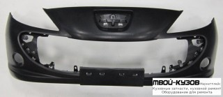 БАМПЕР ПЕРЕДНИЙ (КИТАЙ) для Peugeot 207 (2005-)