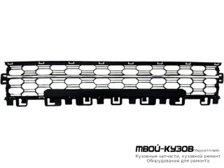 РЕШЕТКА БАМПЕРА ПЕРЕДНИЙ С ХРОМ МОЛДИНГ (КИТАЙ) для Skoda OCTAVIA (2019-)