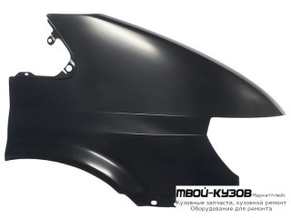 КРЫЛО ПЕРЕДНИЙ ПРАВАЯ СТОРОНА БЕЗ ОТВ ПОД ПОВТОРИТЕЛЬ (ТАЙВАНЬ) для Ford TRANSIT (03.2000-)