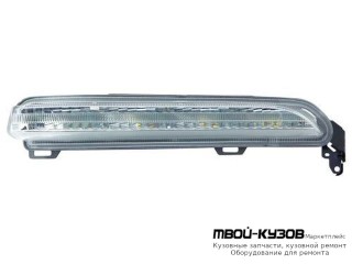 ФОНАРЬ ГАБАРИТНЫЙ ЛЕВАЯ СТОРОНА (ХЭТЧБЭК) В ПЕРЕД БАМПЕР , ДИОД (DEPO) для Honda CIVIC (2012-) ХЭТЧБЭК