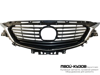 РЕШЕТКА РАДИАТОРА С ХРОМ МОЛДИНГ (КИТАЙ) для Mazda 6 (2013-)