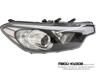 ФАРА ПРАВАЯ СТОРОНА ЛИНЗОВАННАЯ +/- ПОД КОРРЕКТОР (КИТАЙ) для KIA CERATO (2013-2018)