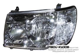 ФАРА ЛЕВАЯ СТОРОНА С КОРРЕКТОР (КСЕНОН) (КИТАЙ) для Toyota LANDCRUISER 100 (1998-)