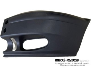 БОКОВИНА БАМПЕРА ПЕРЕДНИЙ ЛЕВАЯ СТОРОНА С ОТВ П/ ПРОТИВОТУМ (ИТАЛИЯ) для Ford TRANSIT (03.2000-)