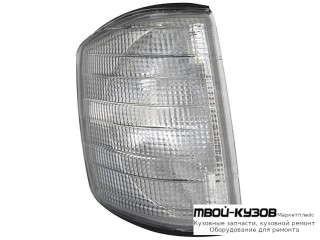УКАЗ.ПОВОРОТА УГЛОВОЙ ПРАВАЯ СТОРОНА (DEPO) БЕЛЫЙ для Mercedes W201 (01.1983 - 05.1993)