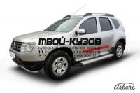 AFZDAALRD02 - ПОРОГИ-ПОДНОЖКИ (КОМПЛЕКТ) (Arbori) Renault Duster (2010-2015)