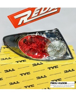 ФОНАРЬ ЗАДНИЙ ЛЕВЫЙ НАРУЖНЫЙ ХРОМ для 6 05-07 SDN/HB