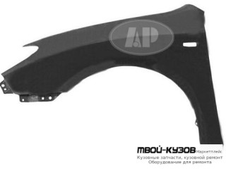 КРЫЛО ПЕРЕДНИЙ ЛЕВАЯ СТОРОНА С ОТВ ПОД ПОВТОРИТЕЛЬ (ТАЙВАНЬ) для Hyundai ELANTRA (2007-)