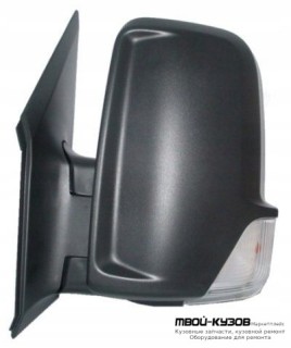 ЗЕРКАЛО ЛЕВАЯ СТОРОНА ЭЛЕКТР С ПОДОГРЕВОМ , УКАЗАТЕЛЬ ПОВОРОТА (CONVEX) (ТАЙВАНЬ) для Mercedes SPRINTER (2006-)