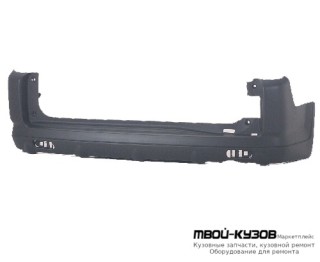 БАМПЕР ЗАДНИЙ С ОТВЕРСТИЯМИ ПОД ПРОТИВОТУМАННЫЕ ФАРЫ ЧЁРНЫЙ (ТАЙВАНЬ) для Honda CRV (2002-2005)