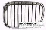 РЕШЕТКА РАДИАТОРА ЛЕВАЯ СТОРОНА ХРОМ-ЧЁРНЫЙ (ТАЙВАНЬ) для BMW E39 (11.1995 - 2003)