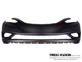 БАМПЕР ПЕРЕДНИЙ ГРУНТ (ТАЙВАНЬ) для Hyundai SONATA (2010-)