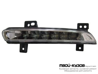 ФОНАРЬ ГАБАРИТНЫЙ ЛЕВАЯ СТОРОНА В ПЕРЕД БАМПЕР DRL( ХОД. ОГНИ) (TYC) для Renault FLUENCE (2010-)