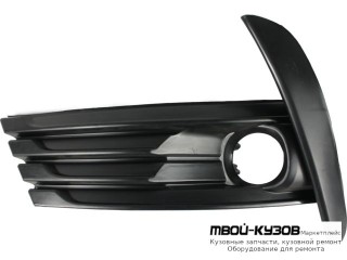 РЕШЕТКА БАМПЕРА ПЕРЕДНИЙ ЛЕВАЯ СТОРОНА С ОТВЕРСТИЯМИ ПОД ПРОТИВОТУМАННЫЕ ФАРЫ (КИТАЙ) для Toyota COROLLA E180 (2013-)