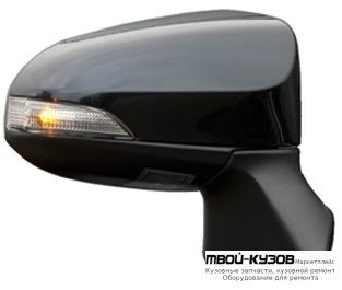 ЗЕРКАЛО ПРАВАЯ СТОРОНА ЭЛЕКТР С ПОДОГРЕВОМ , УКАЗАТЕЛЬ ПОВОРОТА , ПОДСВЕТ , ПАМЯТЬЮ , АВТОСКЛАДЫВ ГРУНТ (ТАЙВАНЬ) для Toyota VENZA (2013-)