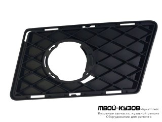 РЕШЕТКА БАМПЕРА ПЕРЕДНИЙ ЛЕВАЯ СТОРОНА С ОТВЕРСТИЯМИ ПОД ПРОТИВОТУМАННЫЕ ФАРЫ (ТАЙВАНЬ) для Mercedes X204 GLK-CLASS (2008-)