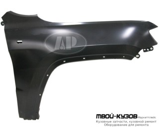 КРЫЛО ПЕРЕДНИЙ ПРАВАЯ СТОРОНА С ОТВ ПОД ПОВТОРИТЕЛЬ (ТАЙВАНЬ) для Jeep GRAND CHEROKEE (2010-)