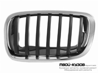 РЕШЕТКА РАДИАТОРА ЛЕВАЯ СТОРОНА ХРОМ ЧЁРНЫЙ (ТАЙВАНЬ) для BMW E71 X6 (2008-)